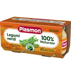 Omogeneizzato Legumi Verdi: Confezione 2x80 gr