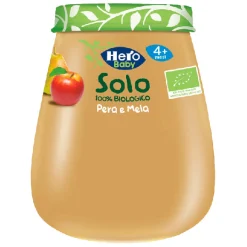 Omogeneizzato Pera e Mela Biologiche 1x120 Gr