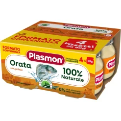 Omogeneizzato Pesce Orata: Confezione 4x80 gr