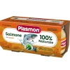 Omogeneizzato Salmone Verdure: Confezione 2x80 gr
