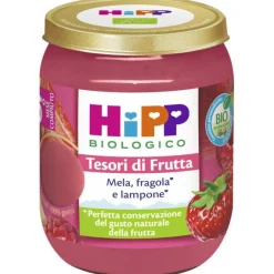 Omogeneizzato Tesori Di Frutta Mela Fragola E Lampone: Confezione 160 gr