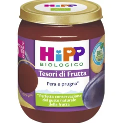 Omogeneizzato Tesori Di Frutta Pera Prugna: Confezione 160 gr