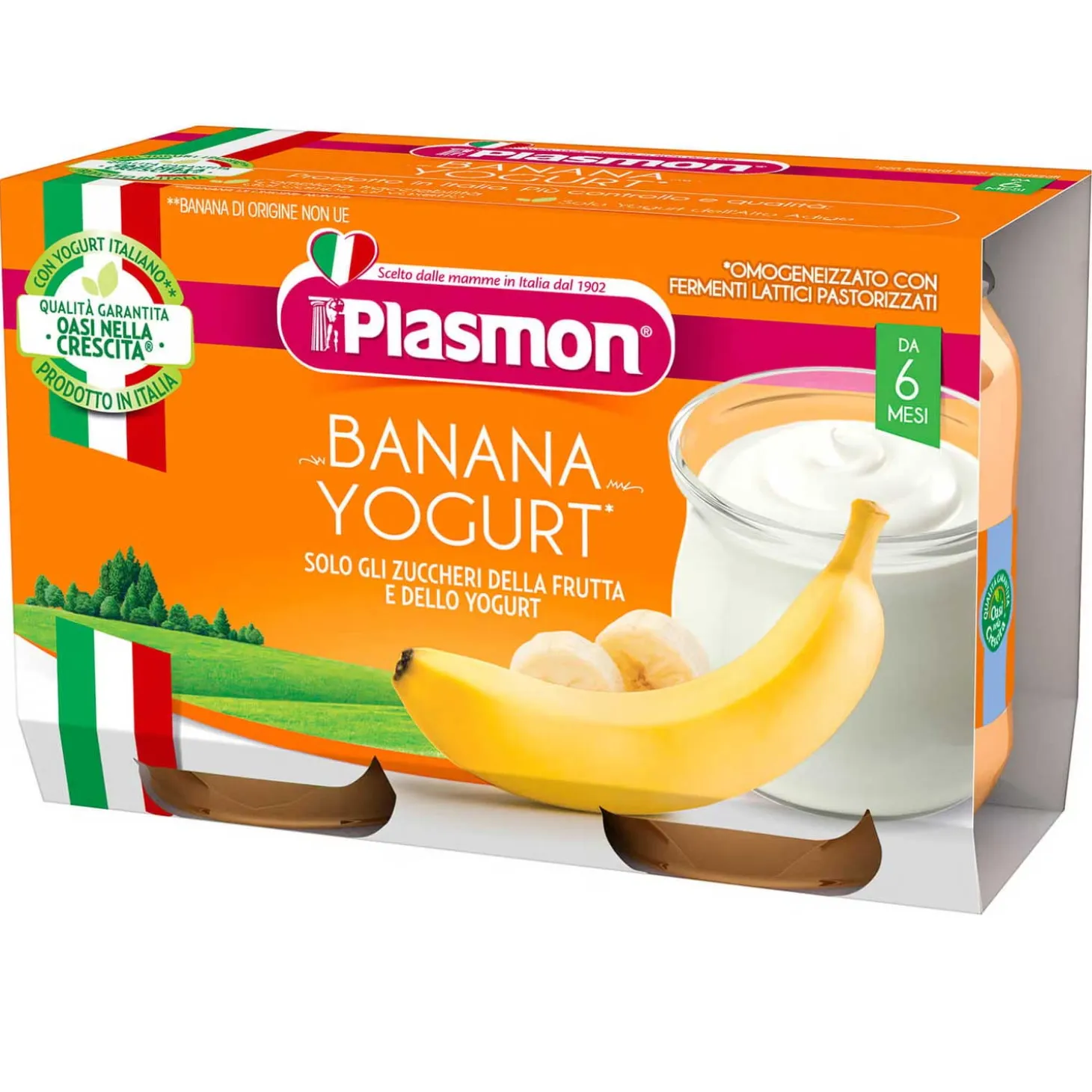 Omogeneizzato Yogurt Banana: Confezione 2x120gr