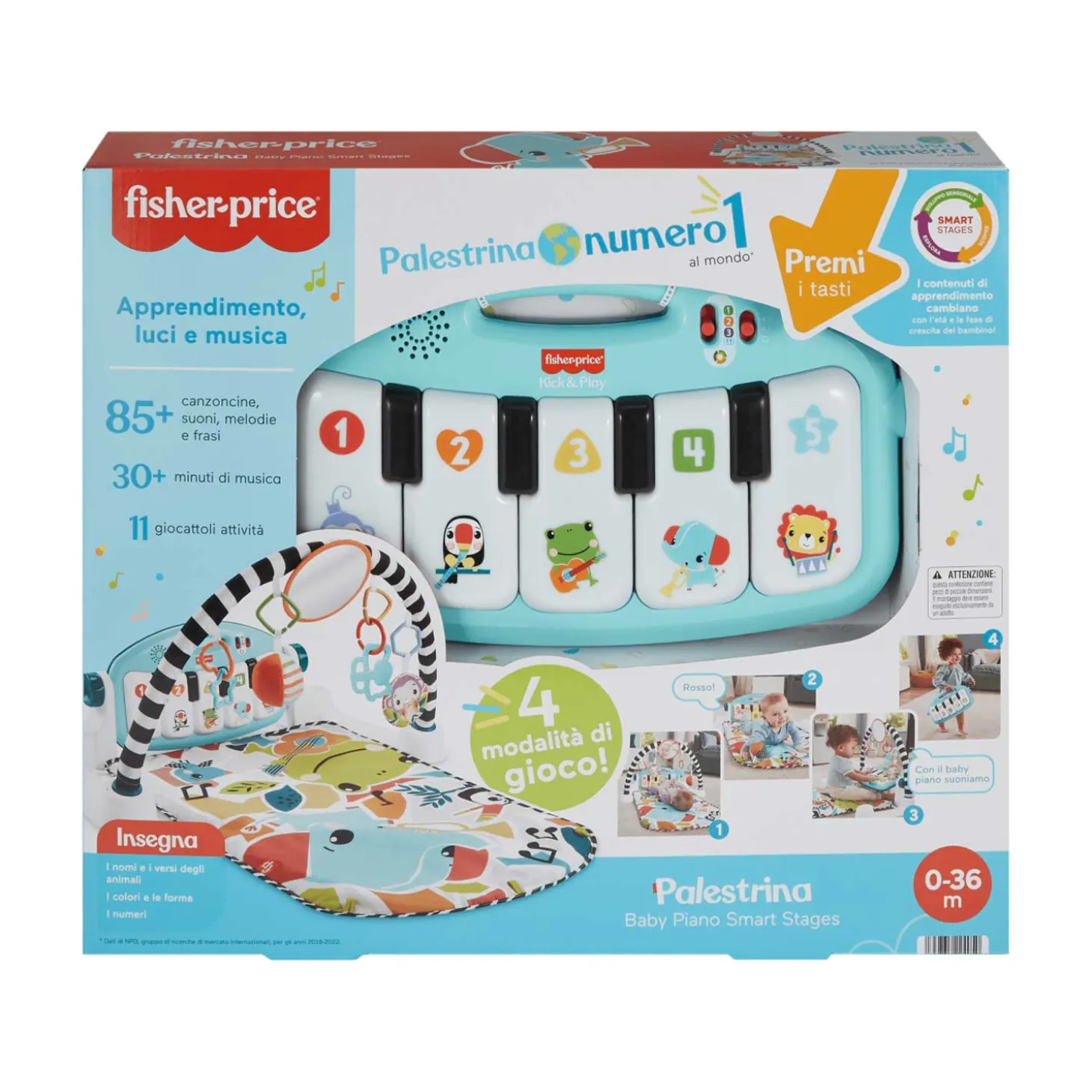 Palestrina Baby Piano Smart Stages HWY53