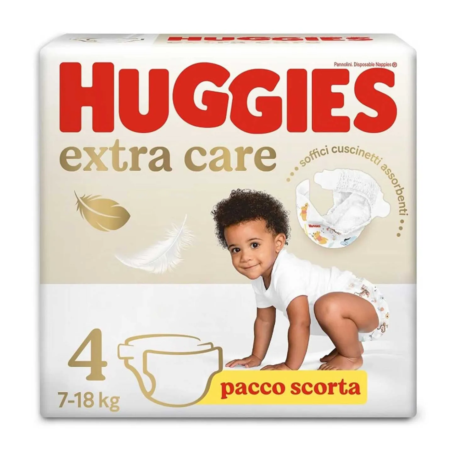 Pannolini Extra Care Grande Taglia 4 33 Pezzi
