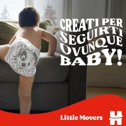 Pannolini Little Movers Gigapack Taglia 3 (168 Pezzi)