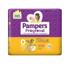 Pannolini Progressi Pacco Singolo Taglia 0 Micro 24pz