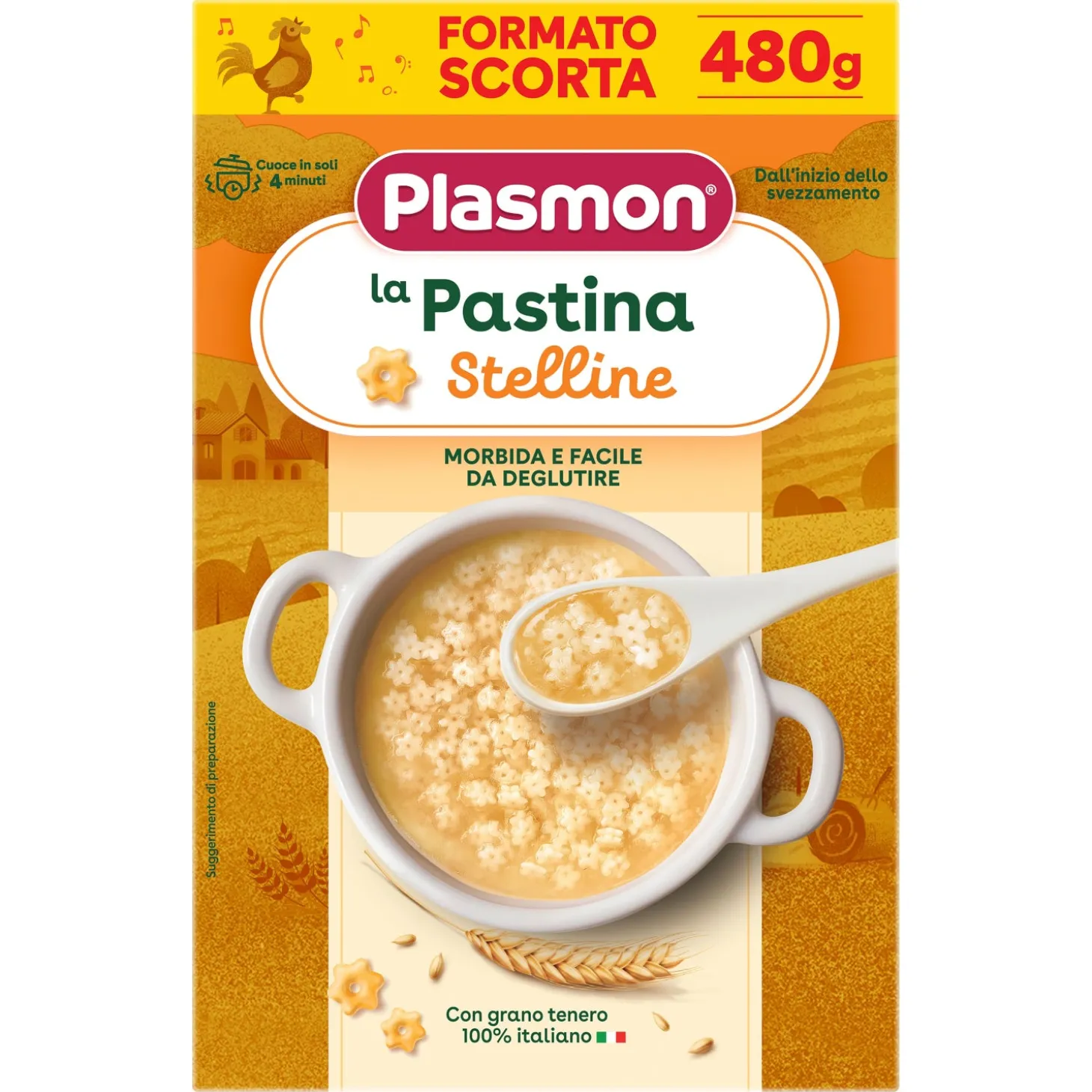 Pastina Stelline: Confezione 480 gr