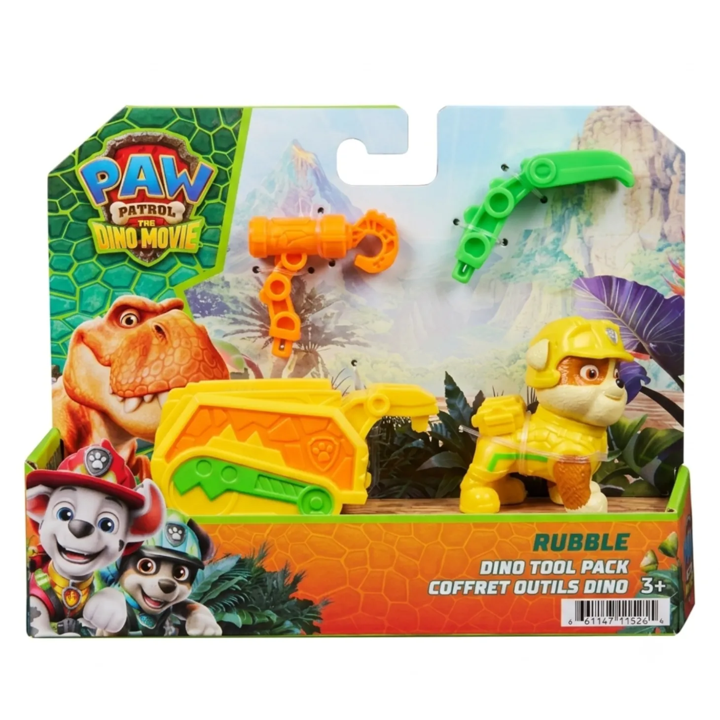 Paw Patrol Dino Movie Cuccioli Con Accessorio