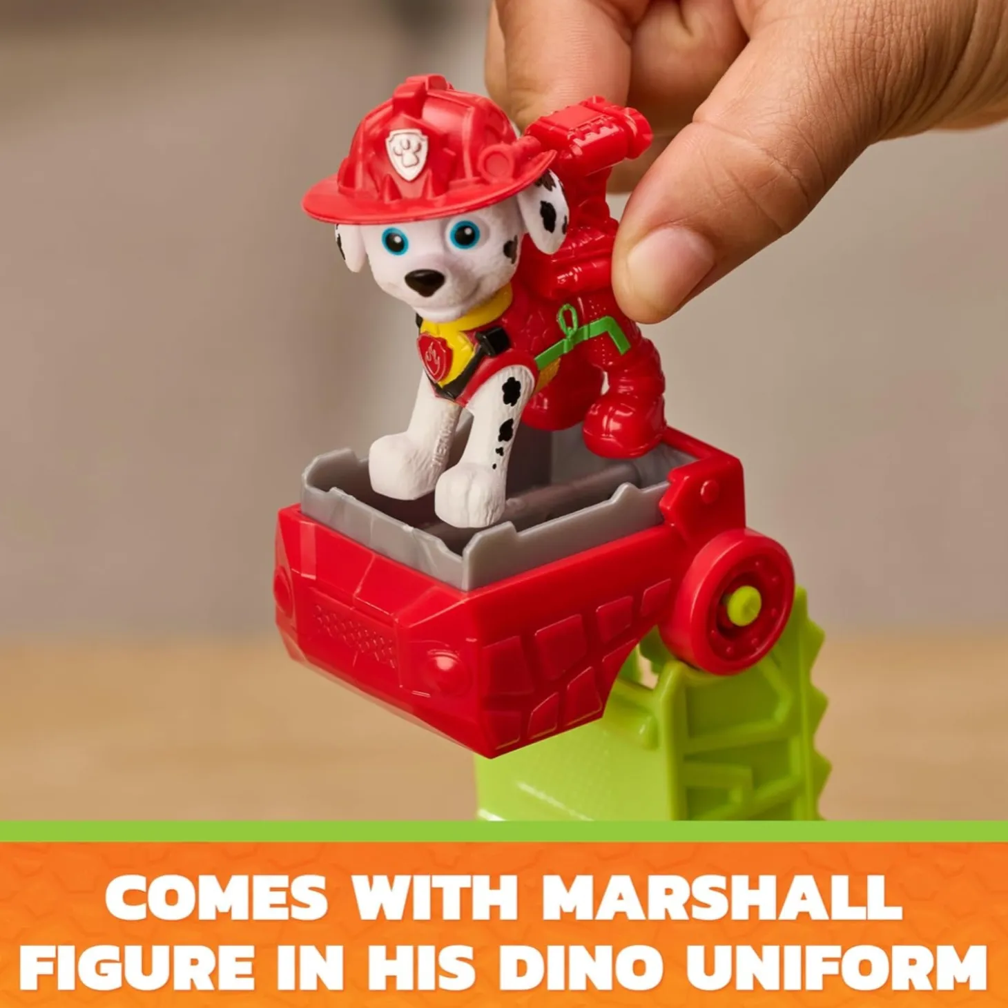 Paw Patrol Dino Movie Veicolo Deluxe Marshall