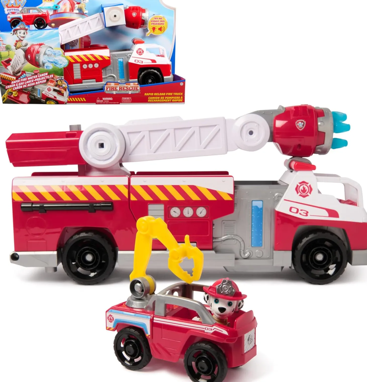 Paw Patrol Fire Rescue Camion Dei Pompieri