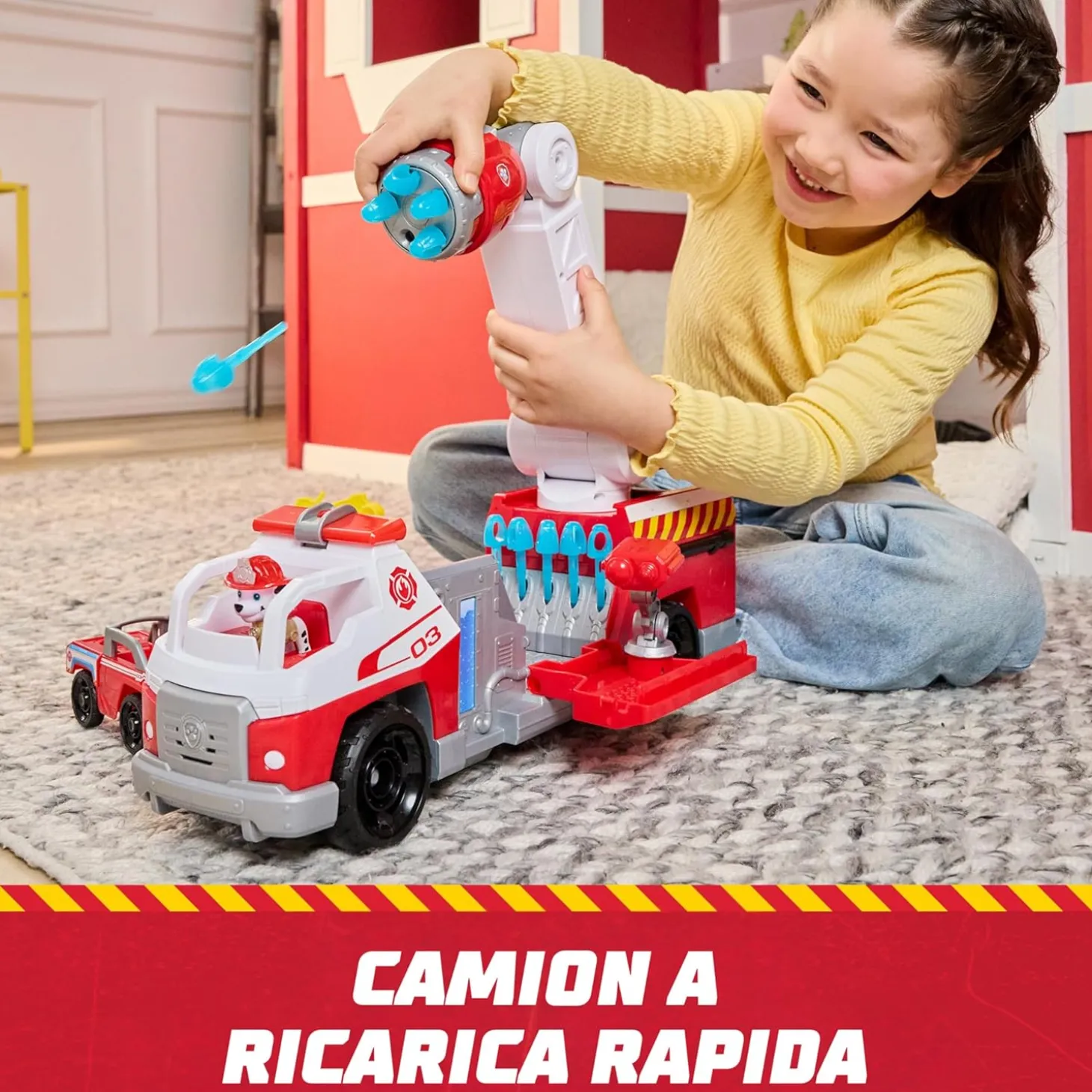 Paw Patrol Fire Rescue Camion Dei Pompieri