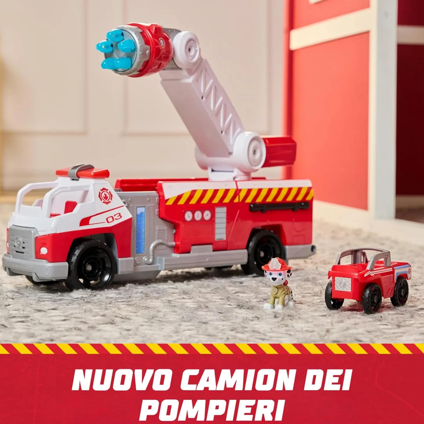 Paw Patrol Fire Rescue Camion Dei Pompieri
