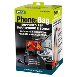 Phone & Bag Supporto Smartphone E Gancio Borse