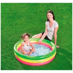 Piscina Gonfiabile Colorata 102 x 25 cm