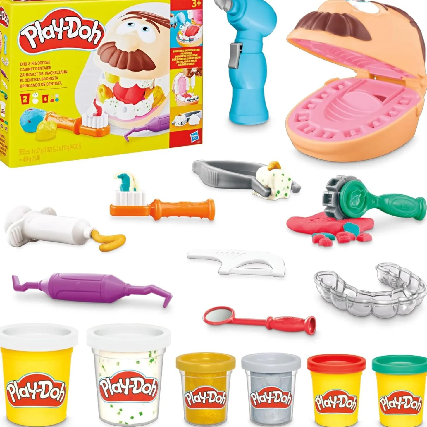 Play Doh Dottor Trapanino New F12595L0
