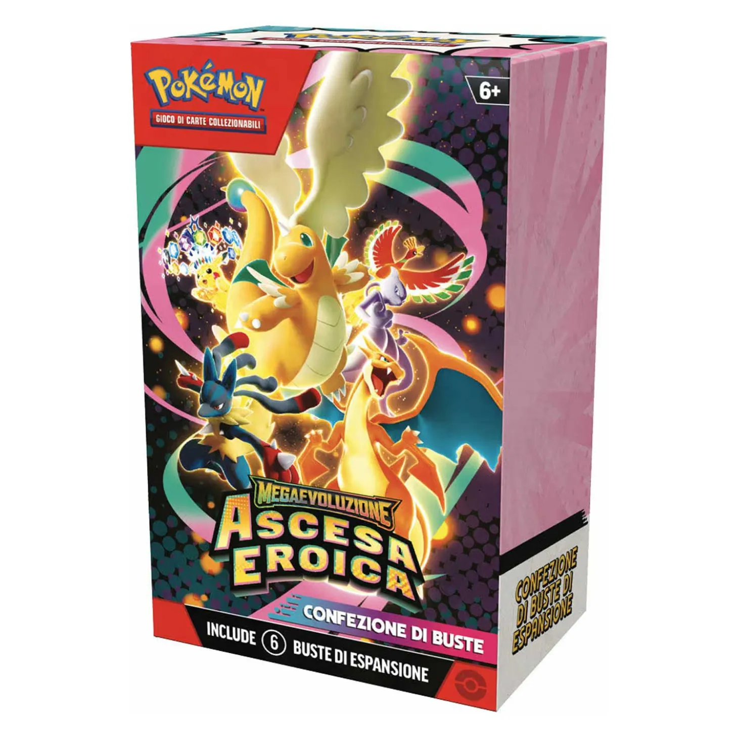 Pokemon Bundle 6 Buste M2.5 Ascesa Eroica