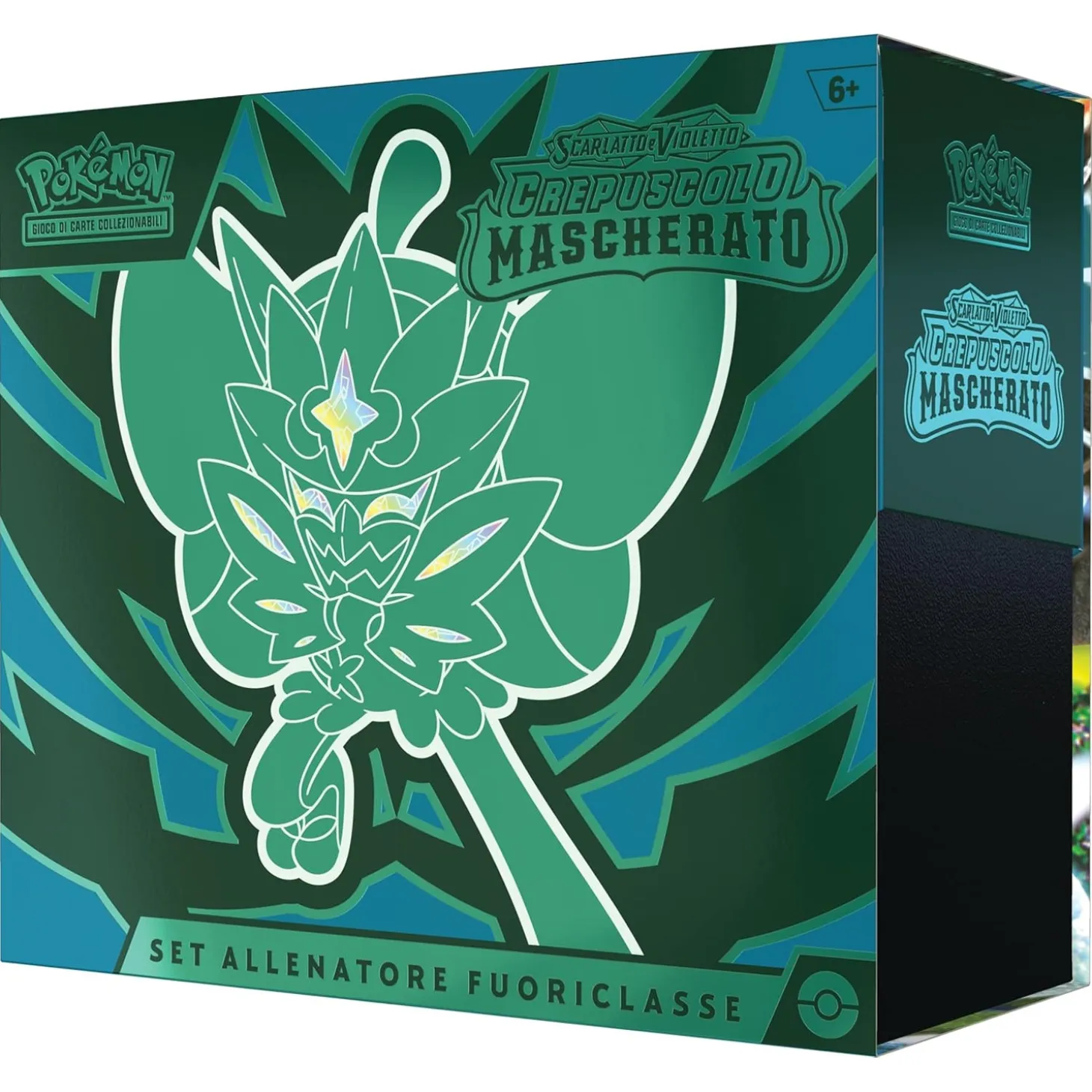 Pokemon Set Allenatore Fuoriclasse Scarlatto e Violetto 06: Crepuscolo Mascherato