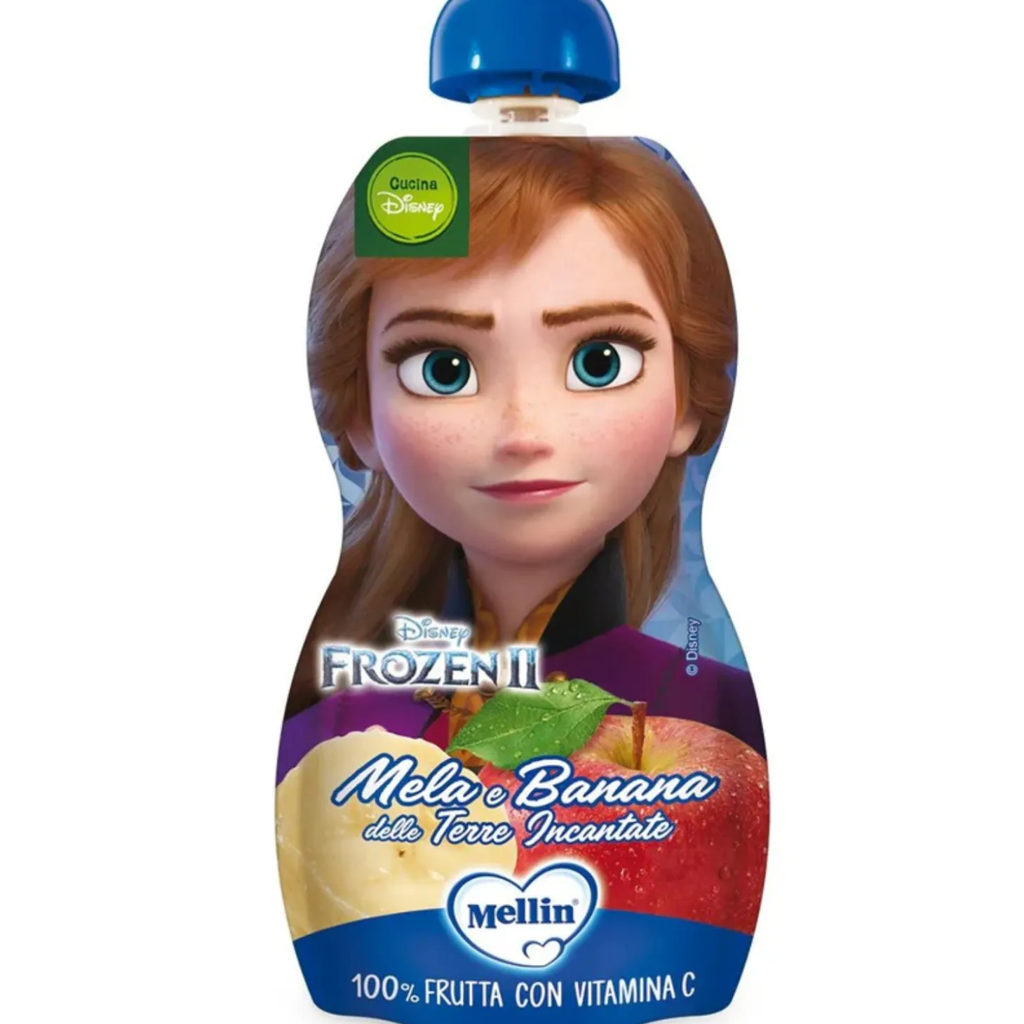 Pouch Disney Frozen Mela Banana: Confezione 110 gr
