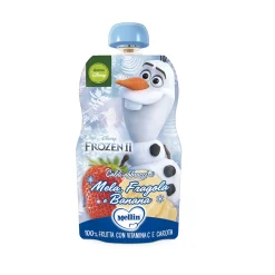 Pouch Disney Frozen Mela Fragola Banana: Confezione 110 gr