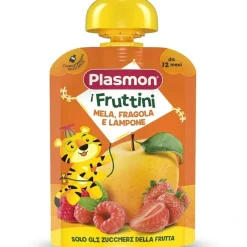Pouches Toddler Mela Fragola Lampone: Confezione 130 gr