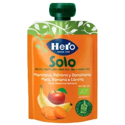 Pouch Mela, Banana e Carota Biologiche 1x100 Gr