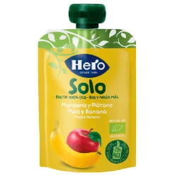 Pouch Mela e Banana Biologiche 1x100 Gr