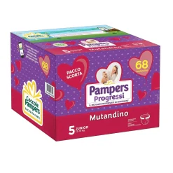 Progressi Mutandino Quadripack Taglia 5 Junior 68pz
