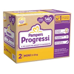 Progressi Pentapack Taglia 2 Mini 140pz
