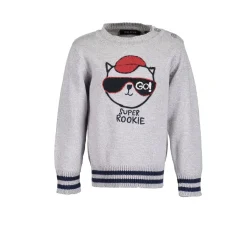 Pullover Grigio Baby Bambino