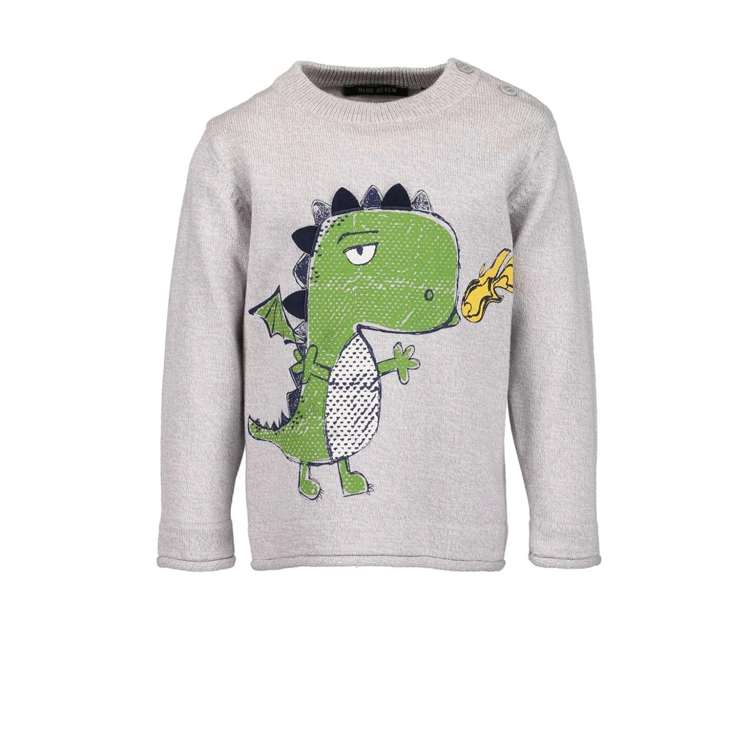 Pullover Grigio Draghetto Baby Bambino