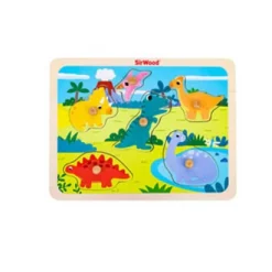 Puzzle Animali In Legno