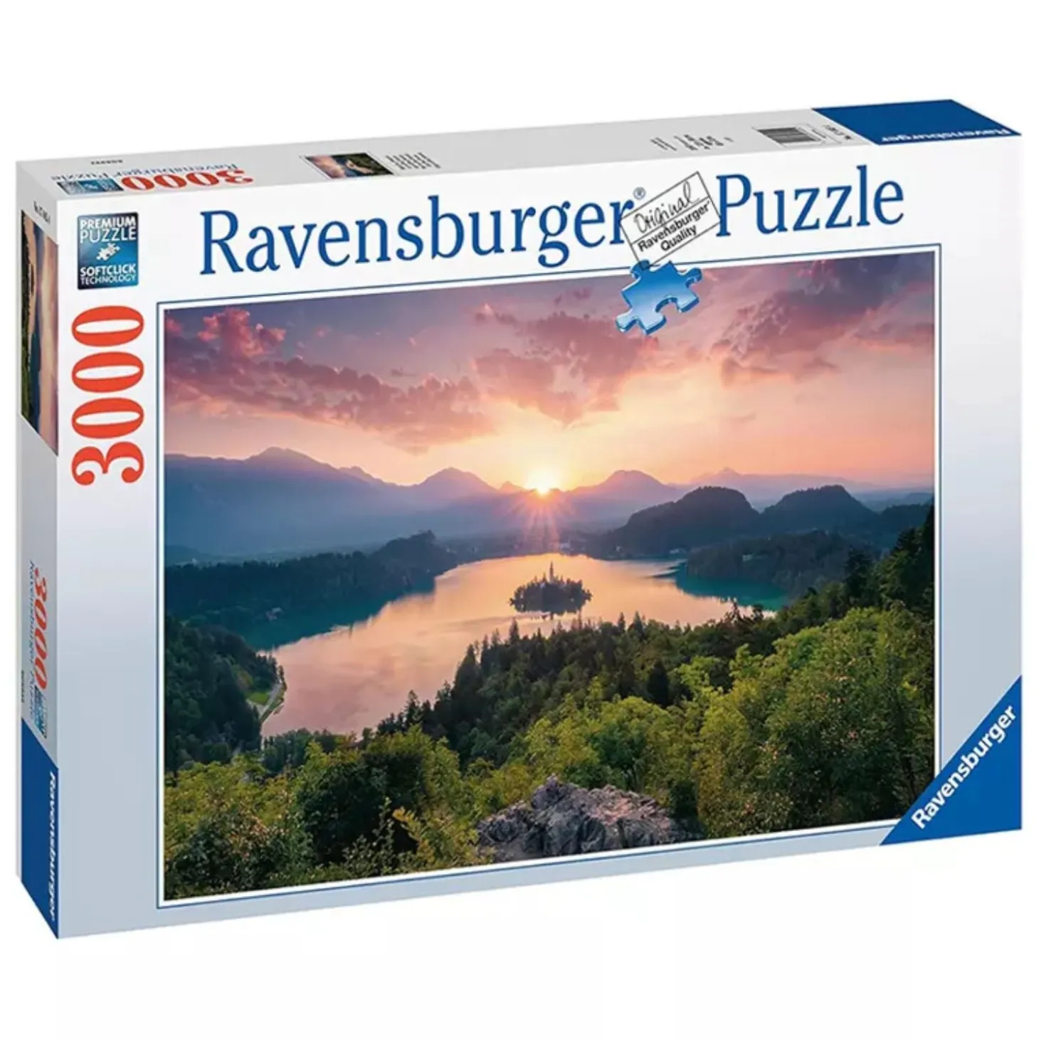 Puzzle Lago di Bled Slovenia 3000 PZ