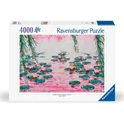 Puzzle Pink Water Lilies 4000 PZ