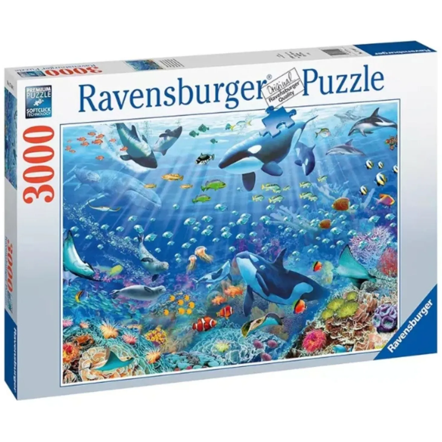 Puzzle Variopinto Mondo Subacqueo 3000 PZ