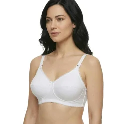 Reggiseno Allattamento Cotone Coppa D Bianco