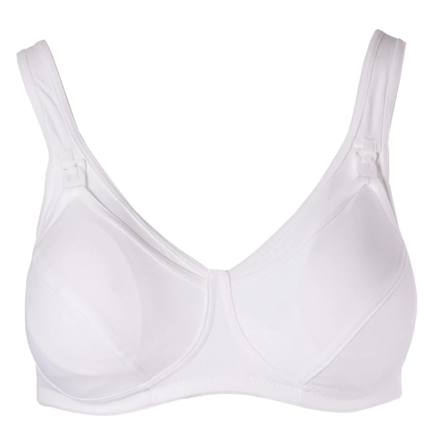 Reggiseno Allattamento Fibra Cava Coppa D Bianco