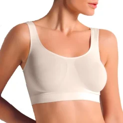 Reggiseno Premaman Comfort Senza Cuciture Cipria