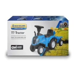 Ride On Trattore Con Rimorchio New Holland