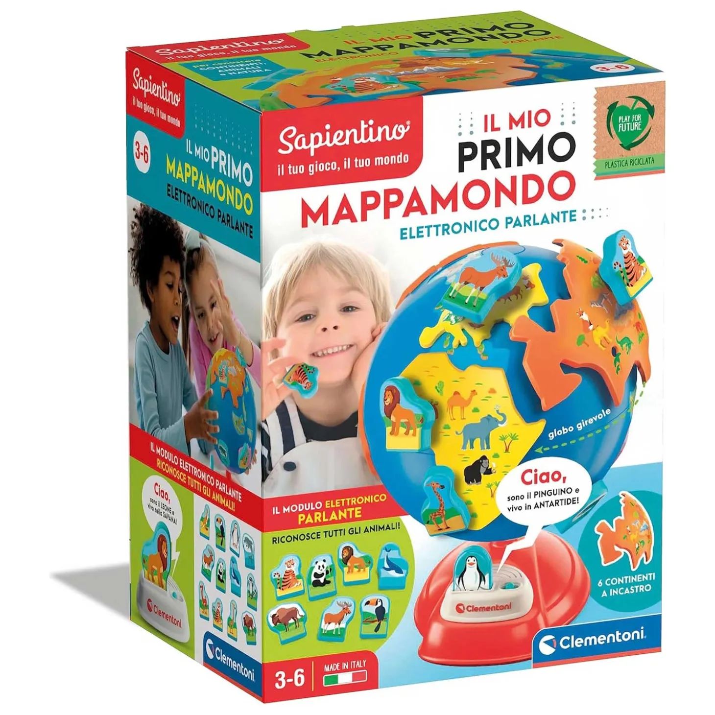 Sapientino: Il mio Primo Mappamondo 16448
