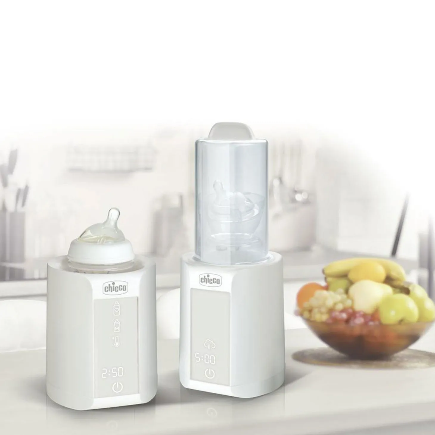 Scaldabiberon Multifunzione Con Sterilizzatore