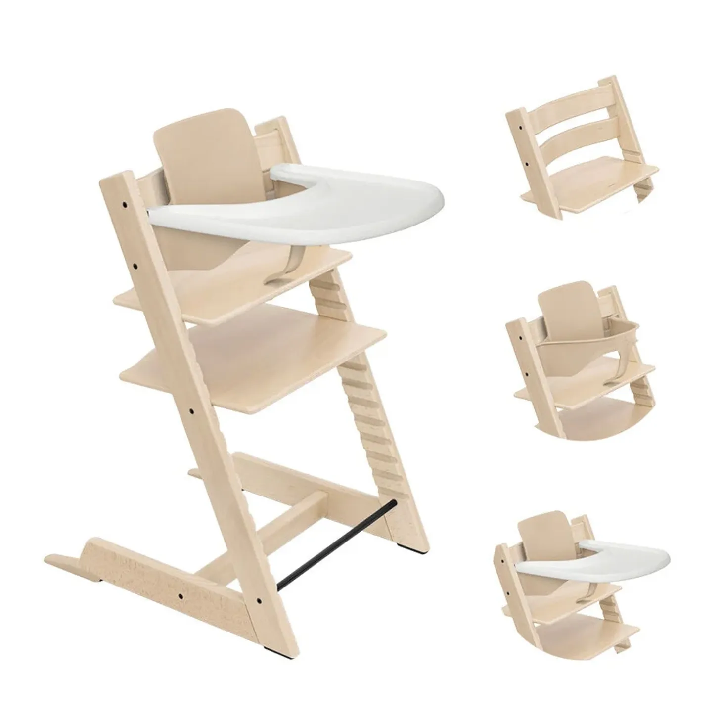 Sedia Tripp Trapp + Baby Set² + Vassoio