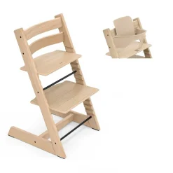 Sedia Tripp Trapp in Rovere + Baby Set²