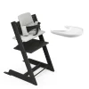 Sedia Tripp Trapp in Rovere + Baby Set² + Vassoio + Cuscino