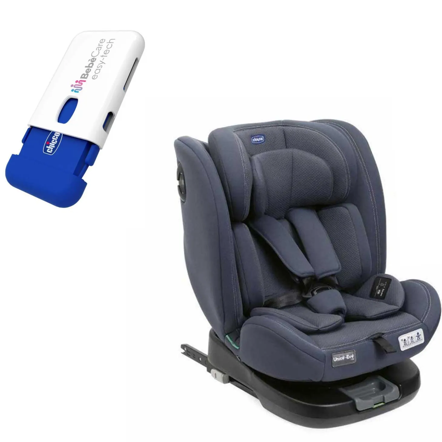 Seggiolino Auto 360 Unico Evo I Size Con Anti Abbandono