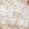 Slip bambina in bamboo bielastico