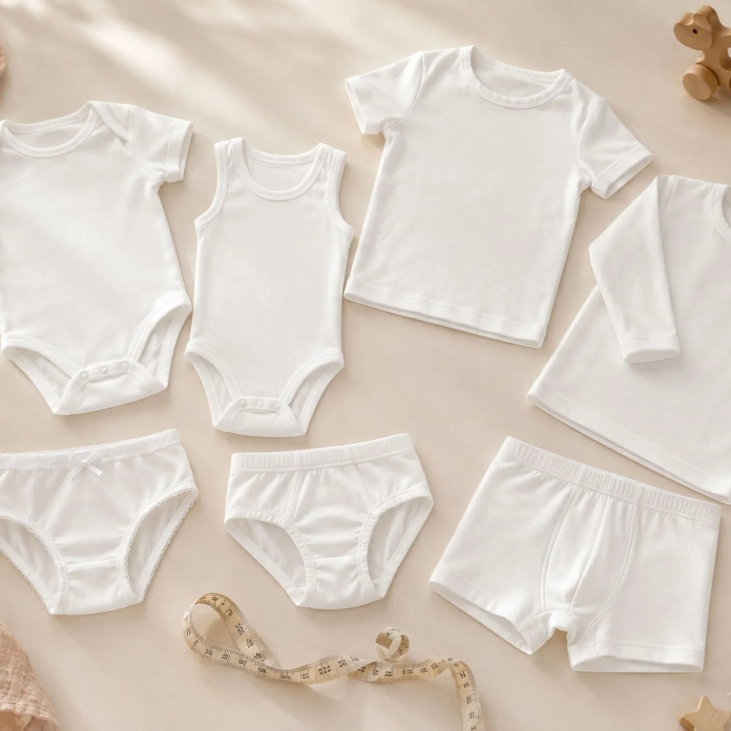 Slip bambina in bamboo bielastico
