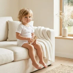 Slip bambina in bamboo bielastico
