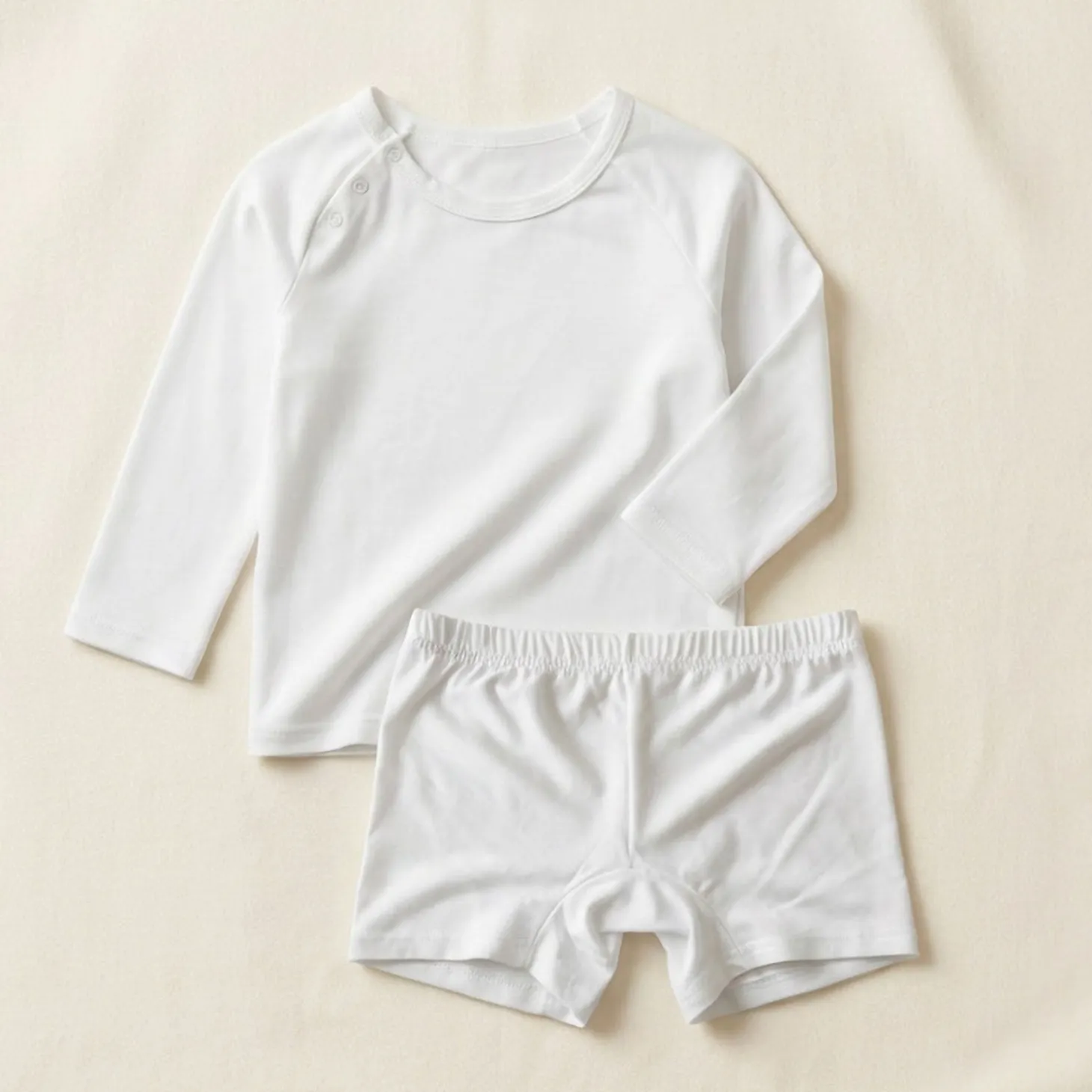 Slip bambina in bamboo bielastico