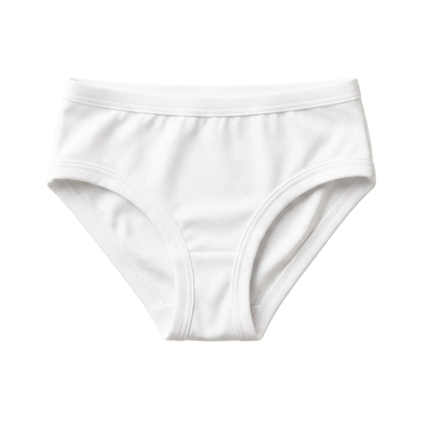 Slip bambina in bamboo bielastico